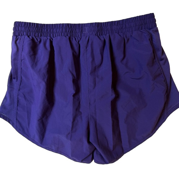 Under Armour Womens Athletic Running Shorts Purple Lined Size S/M - Picture 7 of 9